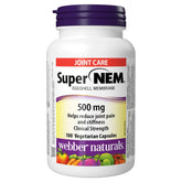 Webber Naturals NEM 天然蛋殼膜 (速效關節配方) 500mg (100粒 植物膠囊)