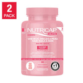 Nutricap 3合1 美肌護髮軟糖 (頭髮、指甲、皮膚) 180粒 (90粒 x 2樽)