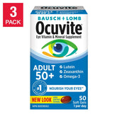 Bausch + Lomb (博士倫) Ocuvite 成人 50+ 護眼維他命及礦物質 (150粒 迷你軟膠囊)