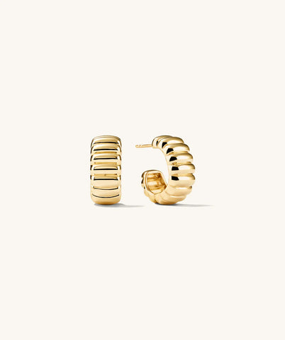 Mejuri Charlotte Bold Hoops 夏洛特 ‧ 粗圈環耳環