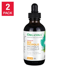 Organika Natural Propolis Liquid (Alcohol-Free Formula) 200ml (100ml x 2 bottles)