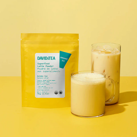 DAVIDsTEA Golden Sun Tea Superfood Latte Powder 有機黃金陽光茶超級食物拿鐵粉