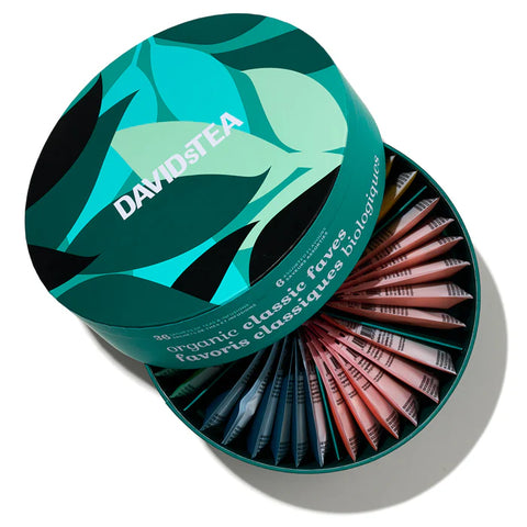 DAVIDsTEA Classic Faves Sachet Tea Wheel 經典茶輪茶包禮盒
