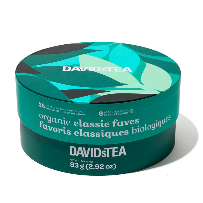 DAVIDsTEA Classic Faves Sachet Tea Wheel 經典茶輪茶包禮盒