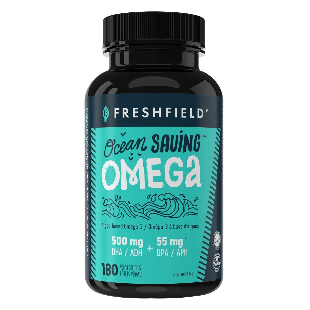 Freshfield Vegan Algal Oil Omega-3 (High DHA) 180 Capsules