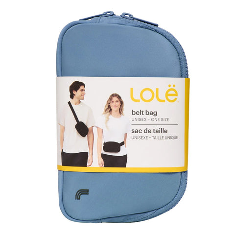 Lolë Unisex Belt Bag 腰包 (粉藍色款)