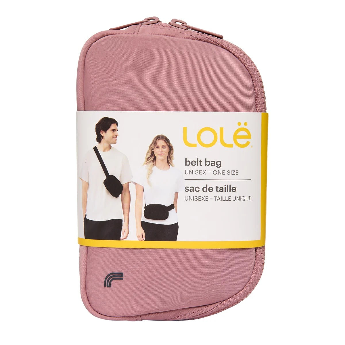 Lolë Unisex Belt Bag 腰包 (粉紅色款)