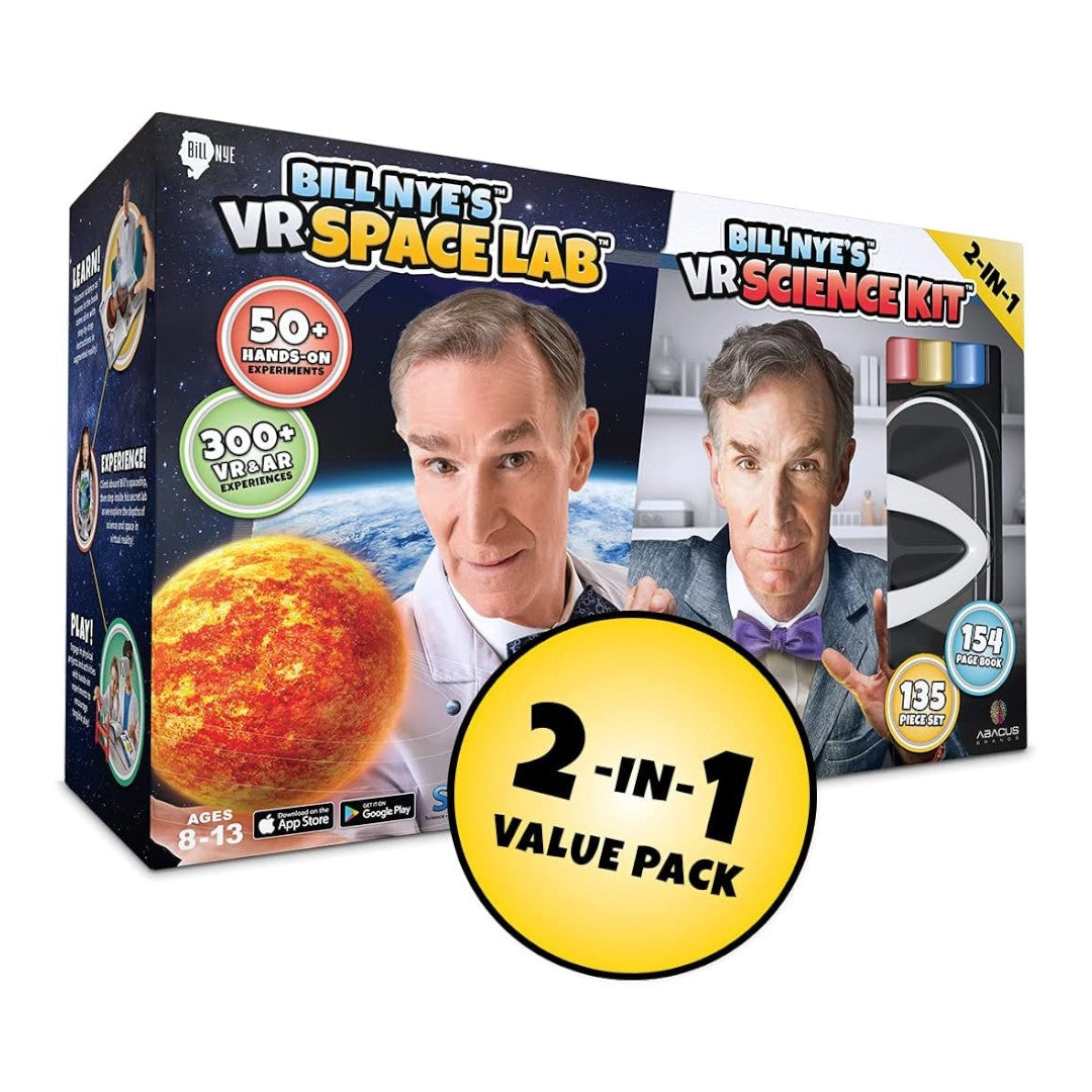 Bill Nye’s VR Science Kit & Space Lab 2-in-1 套裝結合實體動手實驗 - canadahk