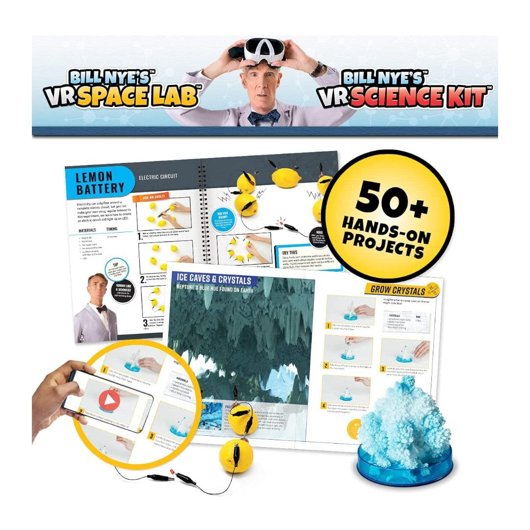 Bill Nye’s VR Science Kit & Space Lab 2-in-1 套裝結合實體動手實驗 - canadahk