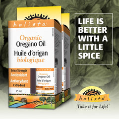 Holista 有機奧勒岡油 (牛至油) 80% 香芹酚 50ml (25ml x 2支)