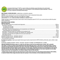 Kirkland Signature 100% 野生阿拉斯加三文魚油 (整魚萃取) 1200mg (320粒 軟膠囊)