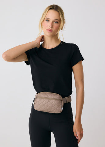 Lolë Jamie Quilted Belt Bag 絎縫紋理腰包 - canadahk