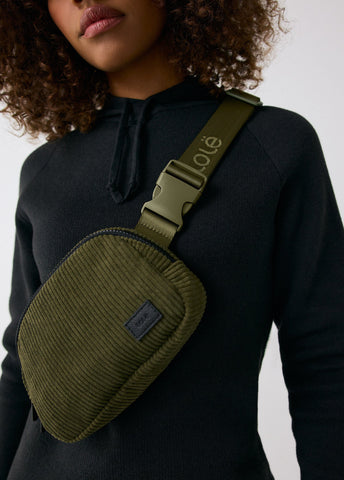 Lolë Corduroy Belt Bag 條絨布腰包 - canadahk