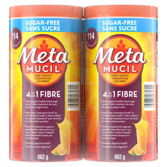 Metamucil 美達施 4合1 多效膳食纖維粉 (無糖香橙味) 1.32kg (662g x 2樽)