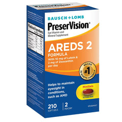 Bausch + Lomb (博士倫) PreserVision AREDS 2 專業護眼配方 (210粒)