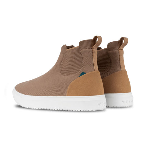 Vessi Uptown Chelsea 女裝防水鞋 Teak 茶色 - canadahk