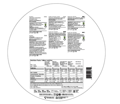 DAVIDsTEA Classic Faves Sachet Tea Wheel 經典茶輪茶包禮盒