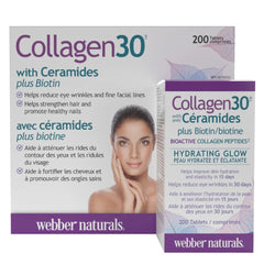 Webber Naturals Collagen30 全效膠原蛋白 + 神經醯胺 (美肌鎖水配方) 200粒