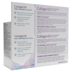 Webber Naturals Collagen30 全效膠原蛋白 + 神經醯胺 (美肌鎖水配方) 200粒