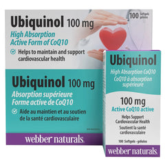 Webber Naturals 活性還原型 Q10 (Ubiquinol) 100mg (200粒 超值套裝)